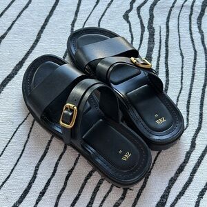Zara platform sandals
